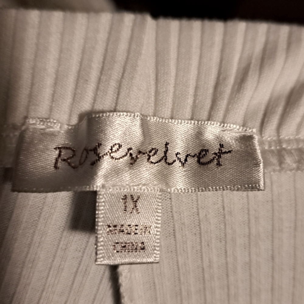White Ribbed 3 Piece Set - Picture 9 of 16